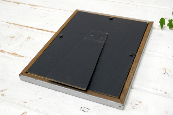 モノクロ 写真入り 木製 アンティーク 卓上 フォトフレーム 額縁 写真立て ノスタルジック USA