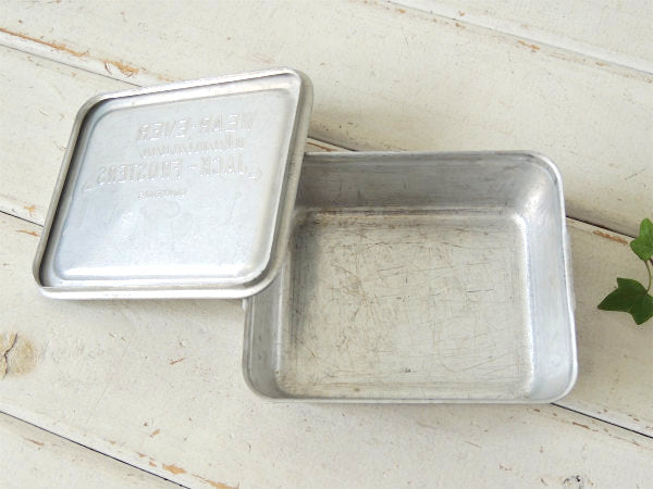 【FRIGIDAIRE】冷蔵庫用・ヴィンテージ・アルミコンテナ/保存容器/レフケース USA