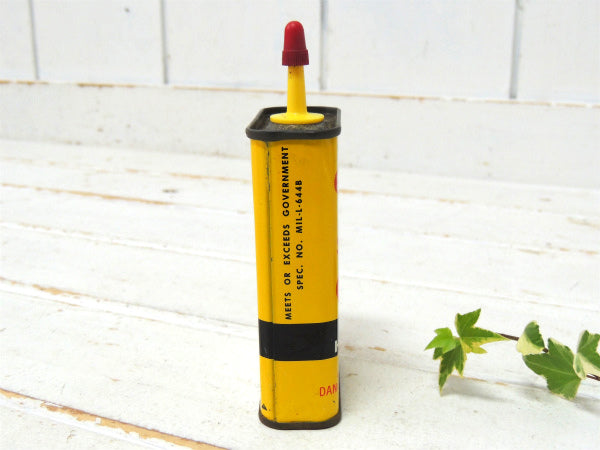 Liquid Wrench イエロー・リキッドレンチ・ヴィンテージ・オイル缶・USA・ハンディ