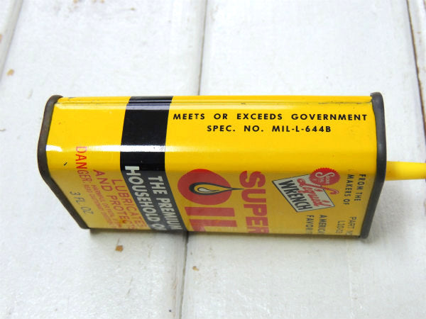 Liquid Wrench イエロー・リキッドレンチ・ヴィンテージ・オイル缶・USA・ハンディ