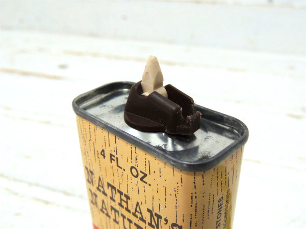 NATHAN'S・NATURAL ・HONING OIL・ヴィンテージ・オイル缶・ハンディ・ナイフ