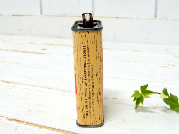 NATHAN'S・NATURAL ・HONING OIL・ヴィンテージ・オイル缶・ハンディ・ナイフ