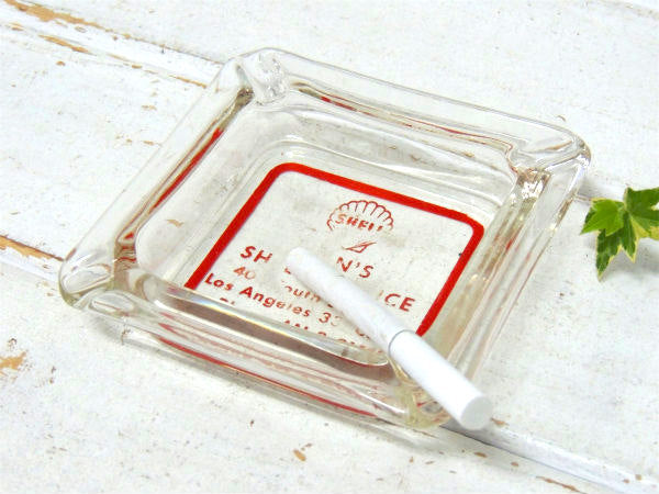 SHELL・オイルカンパニー　ロサンゼルス・ヴィンテージ・アドバタイジング・灰皿・カリフォルニア