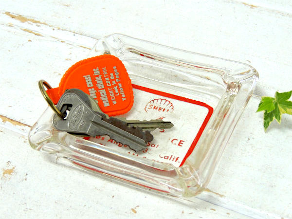 SHELL・オイルカンパニー　ロサンゼルス・ヴィンテージ・アドバタイジング・灰皿・カリフォルニア