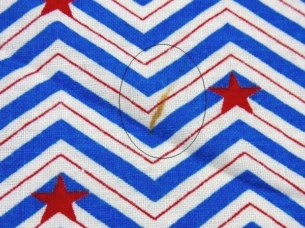 星&幾何学模様・ヴィンテージ・ファブリック/生地　USA