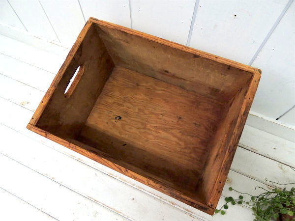 GOLD'N RICH カリフォルニア州・組み木・アンティーク・木箱・ミルク・ウッドボックス