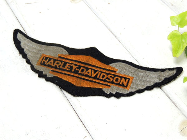 【HARLEY-DAVIDSON/ハーレーダビッドソン】ヴィンテージ・ワッペン・刺繍ワッペン