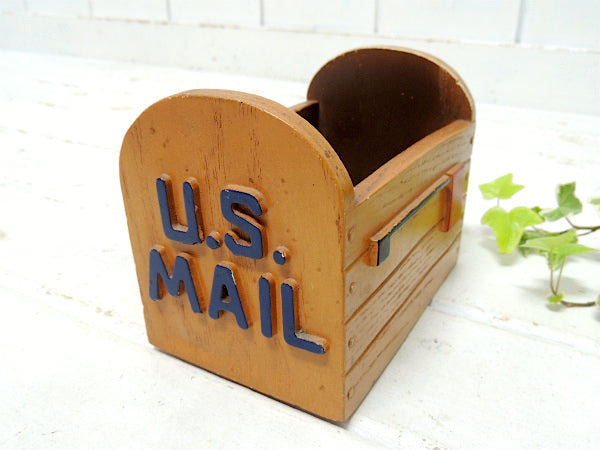 U.S. MAIL アメリカンビンテージ・レタースタンド・レターホルダー・小物入れ USA