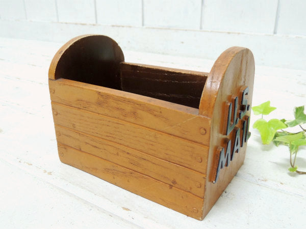 U.S. MAIL アメリカンビンテージ・レタースタンド・レターホルダー・小物入れ USA