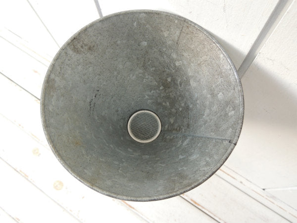 【アメ車・機械整備】ホース付き・ヴィンテージ・オイル差し・じょうご・漏斗・ファンネル・USA