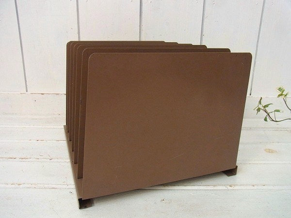 【HUNTLIT-NING】工業系・メタル製・ヴィンテージ・書類スタンド/ブックスタンド USA