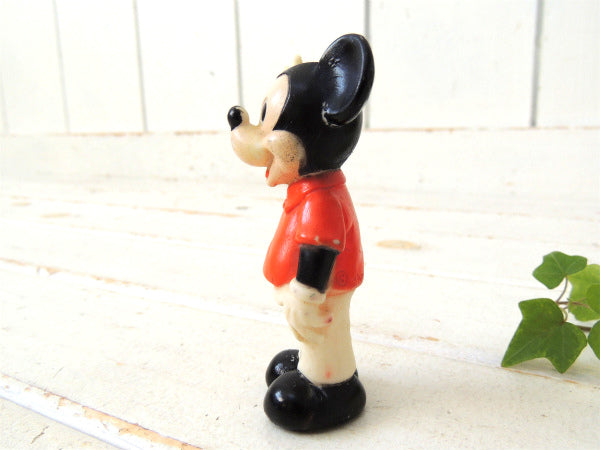 【1977’s・Walt Disney】ミッキーマウス・ヴィンテージ・ソフビ人形・TOY