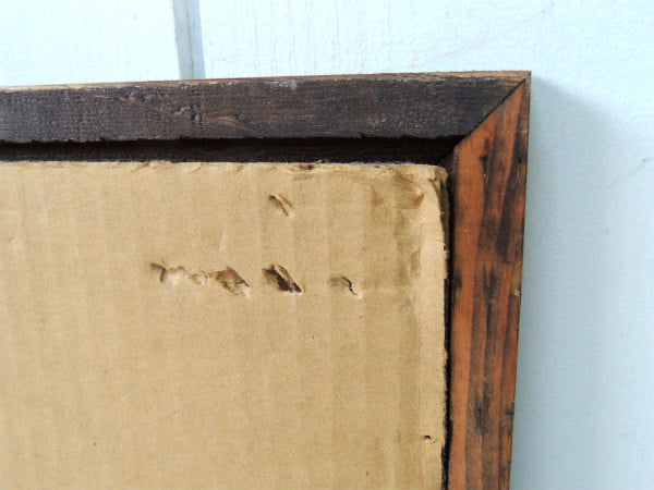 【銃・照準線・レティクル】髭男・デザイン・ヴィンテージ・パブミラー・鏡・USA・BARBER