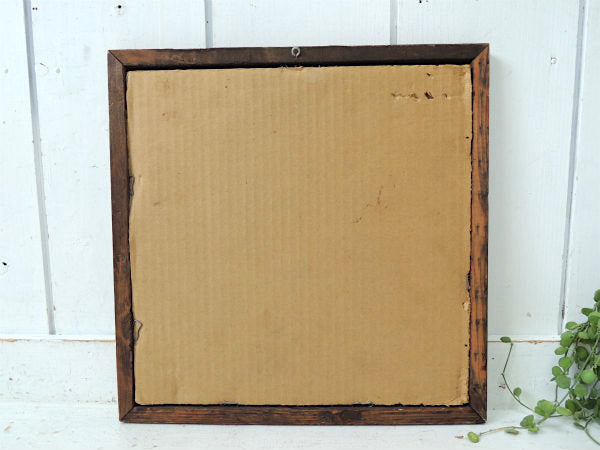 【銃・照準線・レティクル】髭男・デザイン・ヴィンテージ・パブミラー・鏡・USA・BARBER