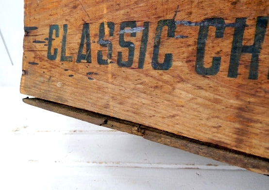 【イタリアワイン・トスカーナ州・キャンティ地方】アンティーク・ウッドボックス/木箱