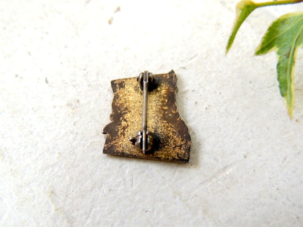 【ちいさな灯台モチーフ】アンティーク・ブローチ・アクセサリー・USA/ファッションアイテム