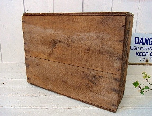 【CHINCHIOLO FRUIT CO】フルーツの木製・ヴィンテージ・ウッドボックス/木箱　USA