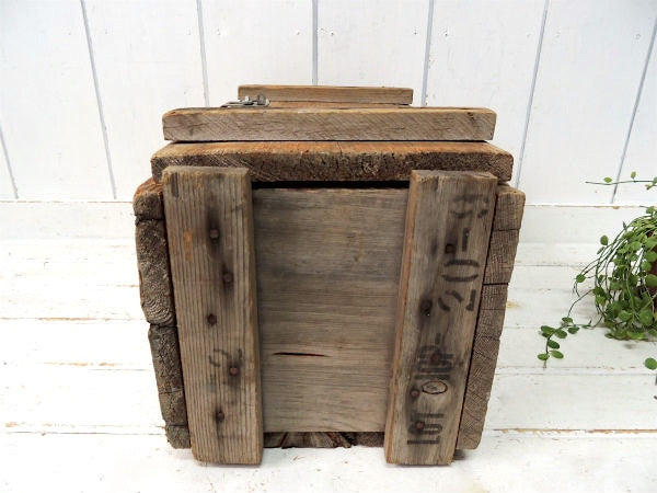 1969 USAF アメリカ空軍・ヴィンテージ・軍用木箱・トランク・木箱・ウッドボックス USA