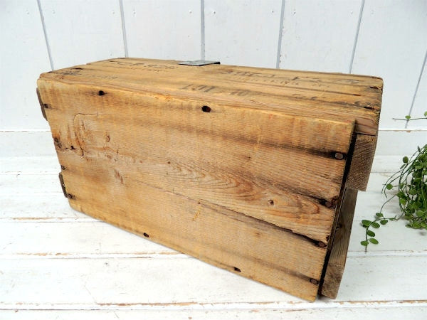 1969 USAF アメリカ空軍・ヴィンテージ・軍用木箱・トランク・木箱・ウッドボックス USA