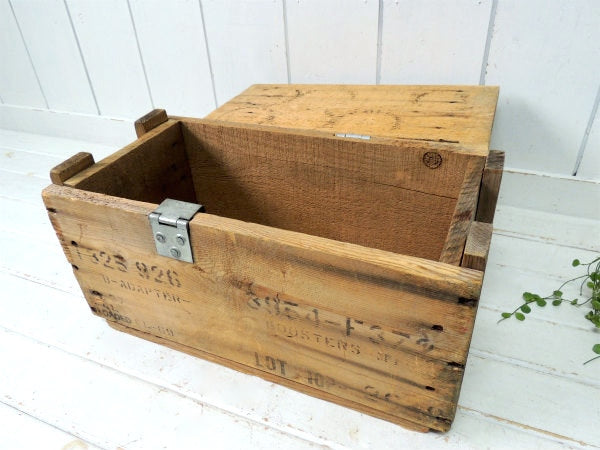 1969 USAF アメリカ空軍・ヴィンテージ・軍用木箱・トランク・木箱・ウッドボックス USA