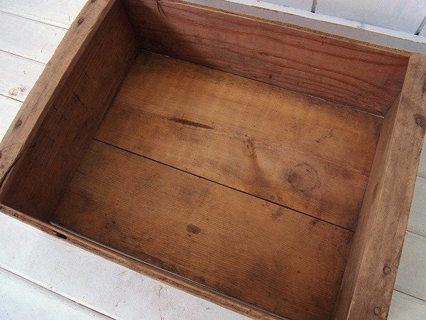 【CHINCHIOLO FRUIT CO】フルーツの木製・ヴィンテージ・ウッドボックス/木箱　USA