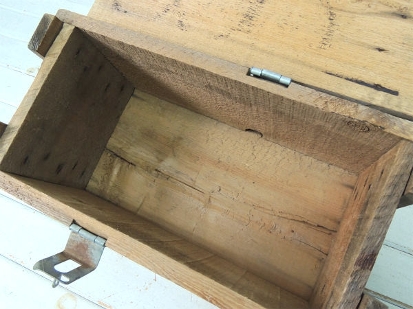 1969 USAF アメリカ空軍・ヴィンテージ・軍用木箱・トランク・木箱・ウッドボックス USA