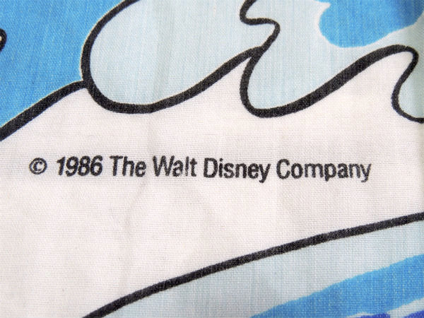 【ダックテイルズ】USAわんぱくダック夢冒険・80'sヴィンテージ・ユーズドシーツ(ボックスタイプ)