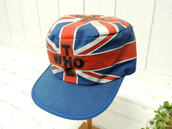 THE WHO・ザ・フー 英国・伝説・ロックバンド・ヴィンテージ・ロックキャップ・イギリス 国旗