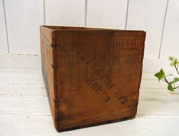 【Libby】リビー・コンビーフ・ヴィンテージ・ウッドボックス/木箱　USA