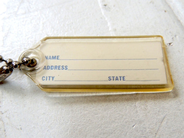 【AAA・トリプルエー】デッドストック・ヴィンテージ・キーホルダー・真鍮製・鍵2本付き