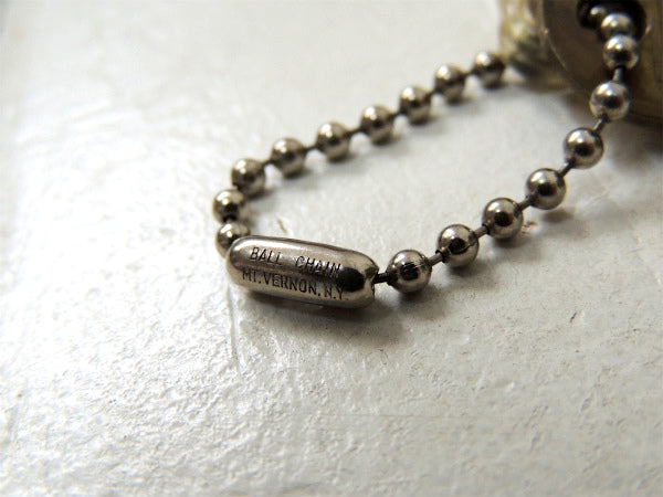 【AAA・トリプルエー】デッドストック・ヴィンテージ・キーホルダー・真鍮製・鍵2本付き