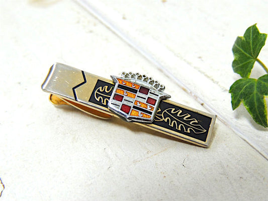 高級車 GM アメ車・キャデラック ゴールドトーン・ビンテージ・アドバタイジング・タイピン