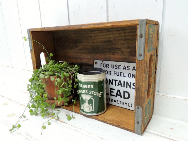 【7up】セブンアップ・LOS ANGELES・カリフォルニア・ヴィンテージ・木箱・ウッドボックス