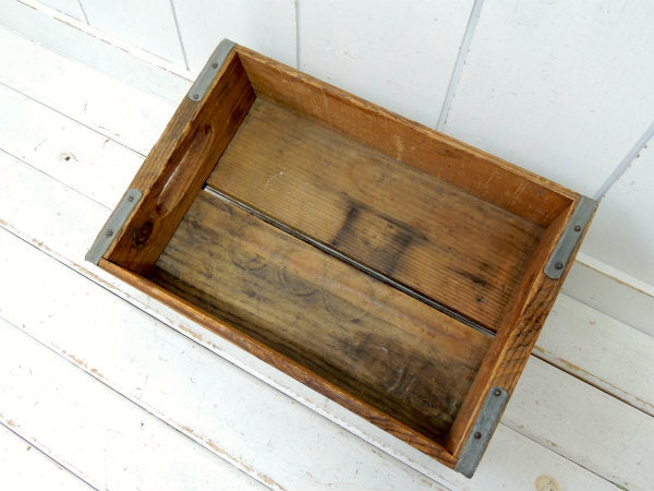 【7up】セブンアップ・LOS ANGELES・カリフォルニア・ヴィンテージ・木箱・ウッドボックス