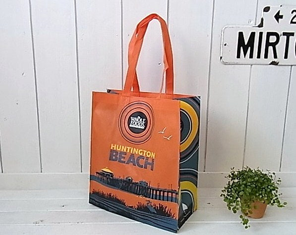 【ホールフーズ・マーケット】ハンティントンビーチ・限定エコバッグ