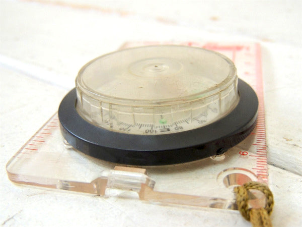 コールマン Coleman ルーペ付き 方位磁石 Compass コンパス アウトドア 登山 USA