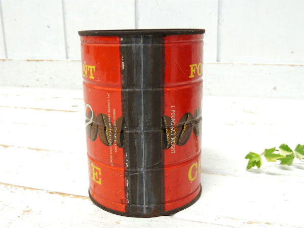 【カリフォルニア・ロサンゼルス】FOOD GIANT COFFEE・ヴィンテージ・コーヒー缶