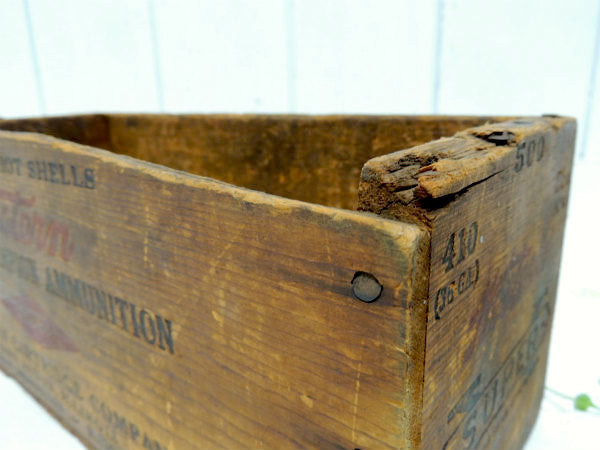 【Western Cartridge Co】弾薬・アンティーク・ウッドボックス・木箱 USA