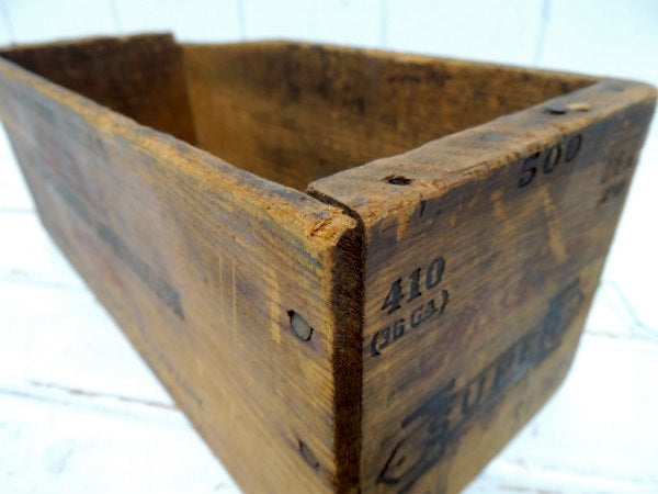 【Western Cartridge Co】弾薬・アンティーク・ウッドボックス・木箱 USA