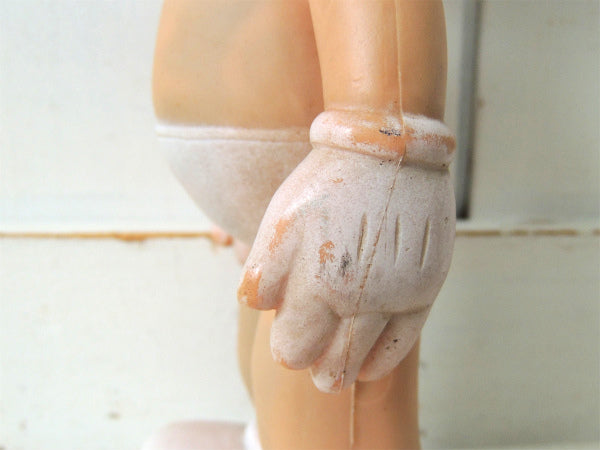 【ミッキーマウス】USA製・サンラバー社・50'sヴィンテージ・ラバードール・ソフビ人形・TOY