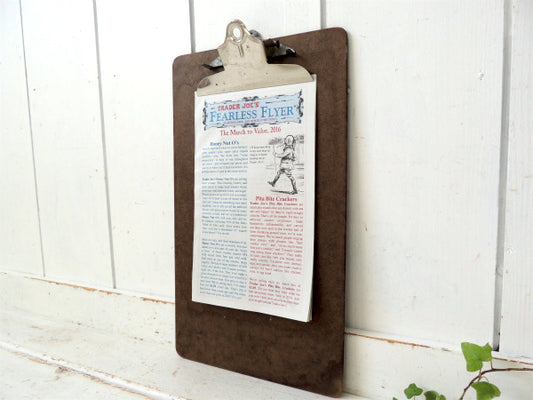 【工業系・ロングタイプ】クリップボード・バインダー・USA・ステーショナリー・文房具