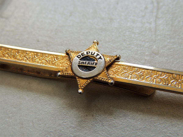 【DEPUTY SHERIFF・保安官】警察機構・ヴィンテージ・アドバタイジング・タイピン