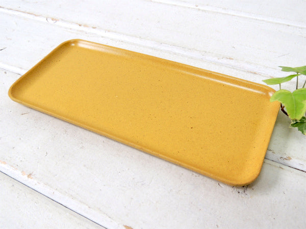 【Flintwood】カリフォルニア製・イエロー・ヴィンテージ・サービングトレイ/トレイ/プレート