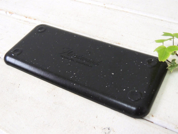 【Flintwood】カリフォルニア製・ミッドセンチュリー・黒色・ヴィンテージ・トレイ/プレート