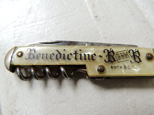 【CAMCO USA】ベネディクティン・ヴィンテージ・ポケットナイフ・オープナー・栓抜き