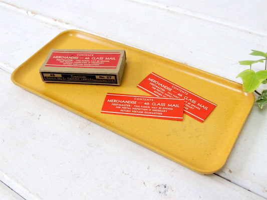【Flintwood】カリフォルニア製・イエロー・小さなヴィンテージ・トレイ/プレート②