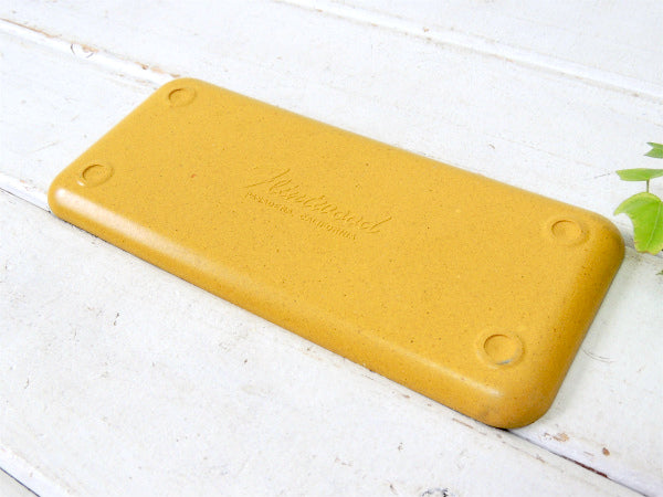 【Flintwood】カリフォルニア製・イエロー・小さなヴィンテージ・トレイ/プレート②