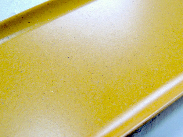 【Flintwood】カリフォルニア製・イエロー・小さなヴィンテージ・トレイ/プレート②