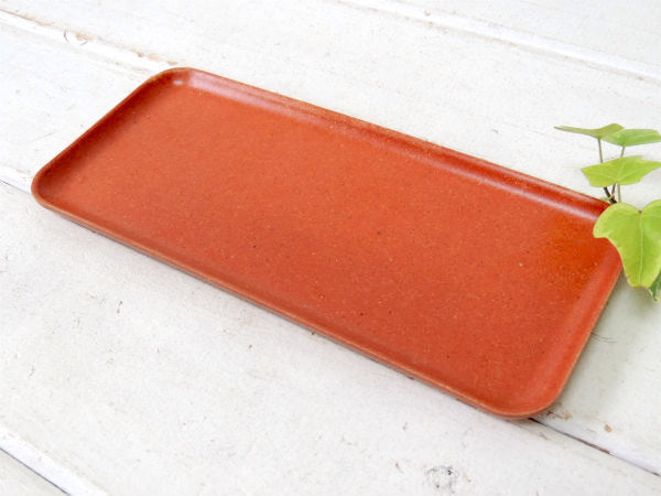 【Flintwood】カリフォルニア製・オレンジ色・ヴィンテージ・トレイ/プレート②