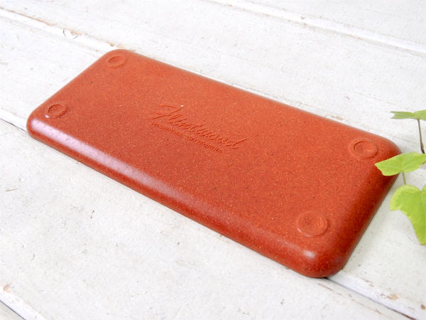 【Flintwood】カリフォルニア製・オレンジ色・ヴィンテージ・トレイ/プレート②